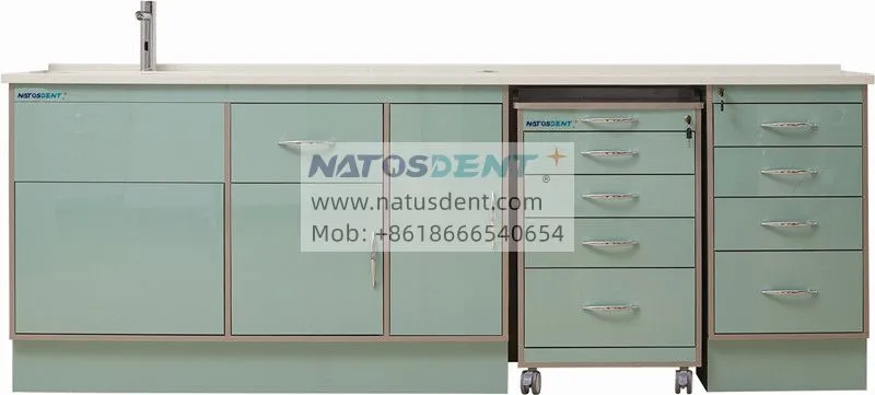 Customized Medical Cabinet Waterproof Green Material NTS-GZ03-1