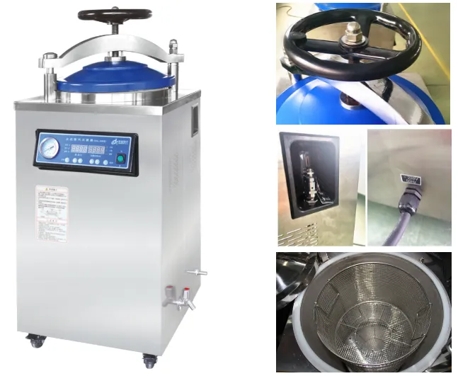 Vertical Pressure Steam Sterilizer For Hospital