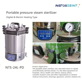 Sterilizer Uap Tekanan Portabel Harga Murah