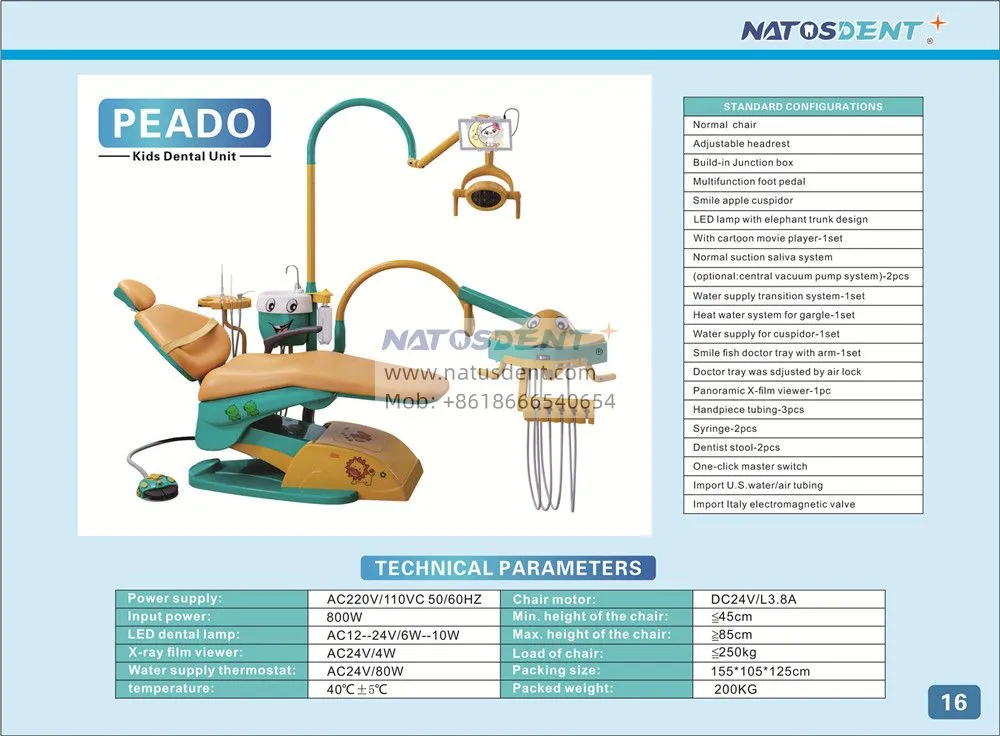 Pediatric Dental Chair For Sale PEADO