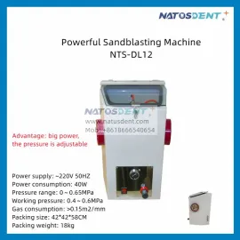 Powerful Aluminum Dental Sandblaster NTS-DL12