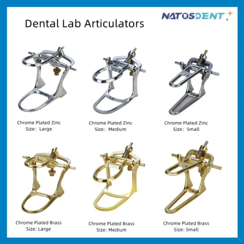 Chrome Coated Dental Lab Articulators