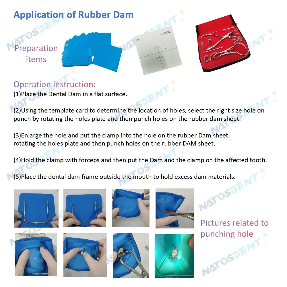 Dental Latex Rubber Dam Sheet