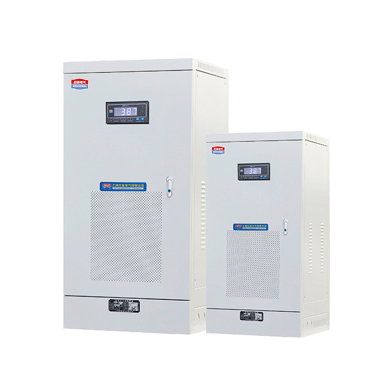 Compensated AC voltage stabilizer