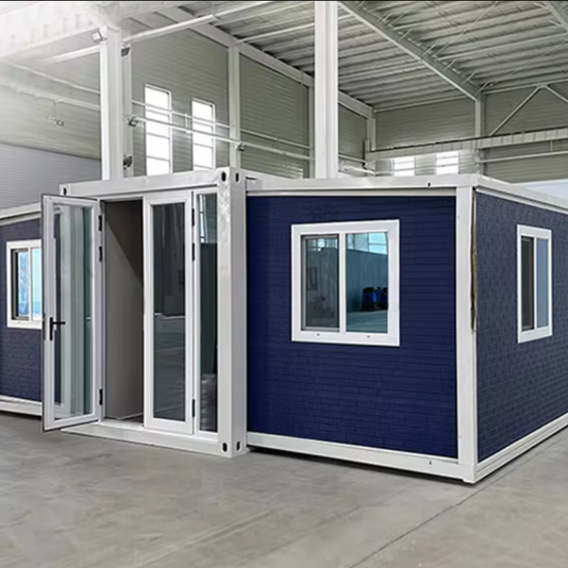 prefabricated container house with bathroom