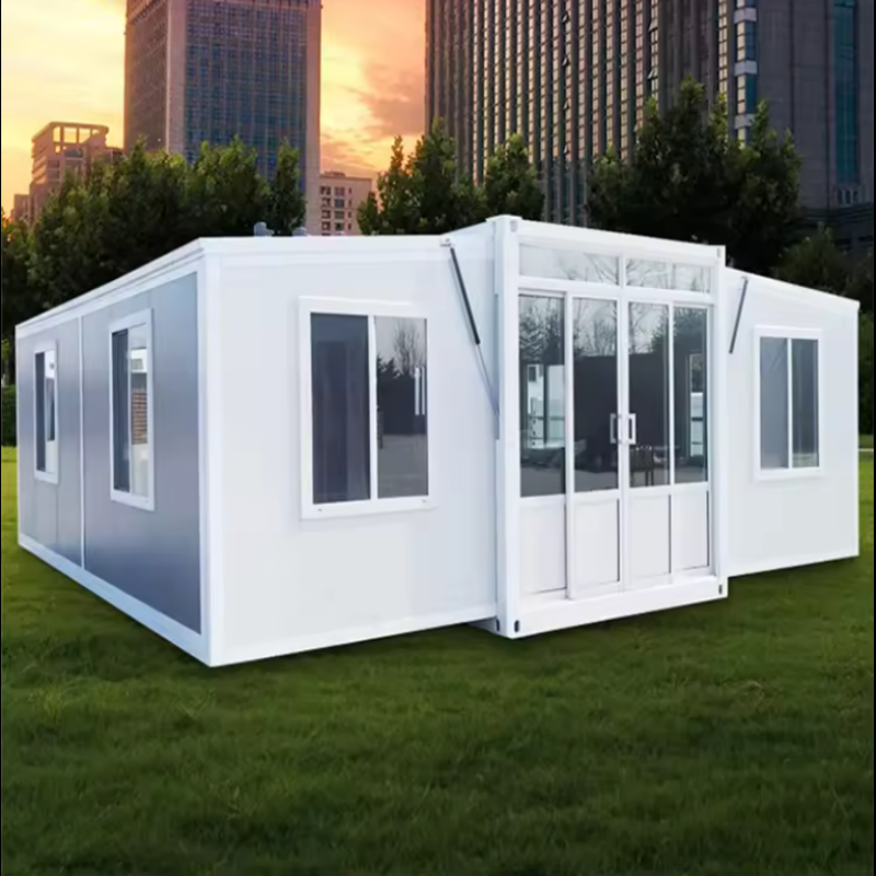 Retractable container room