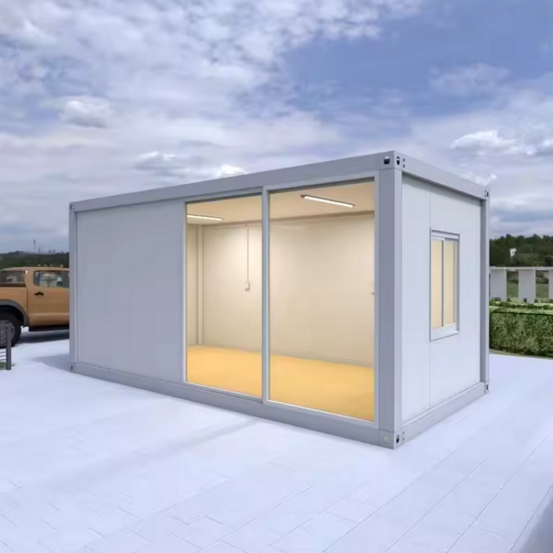 Modular flat pack container house