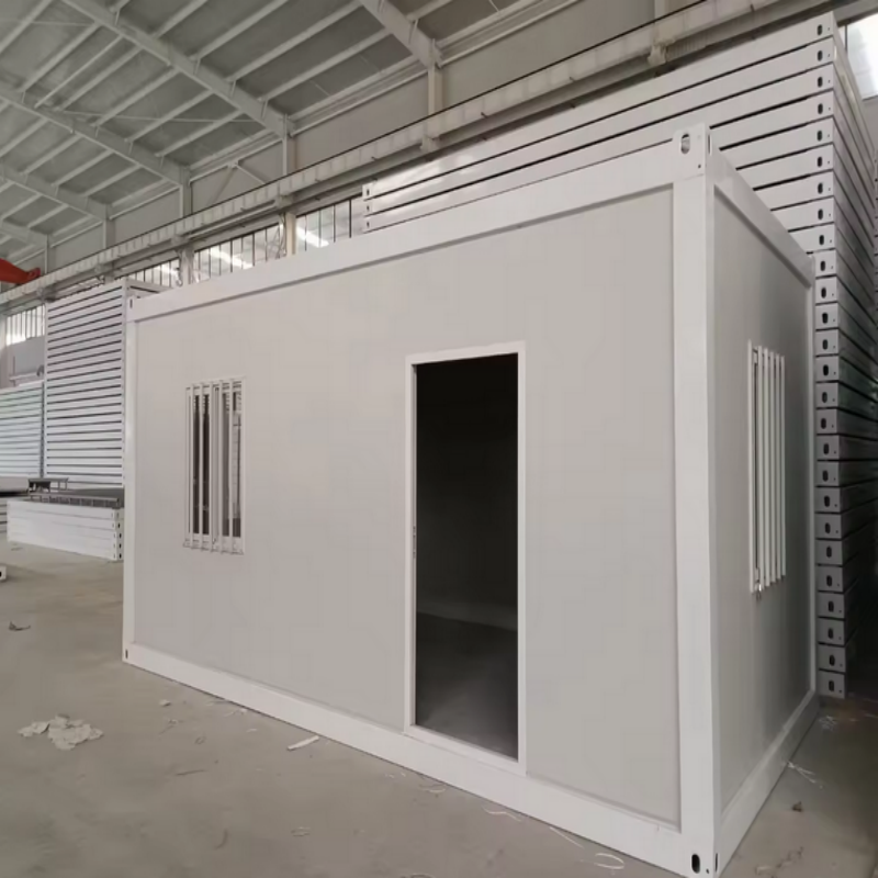 Prefabricated flat pack modular container houses