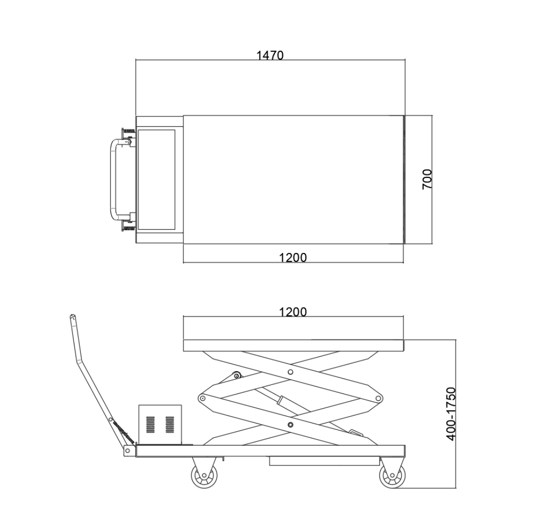 EV Battery Lift ZY-2290D