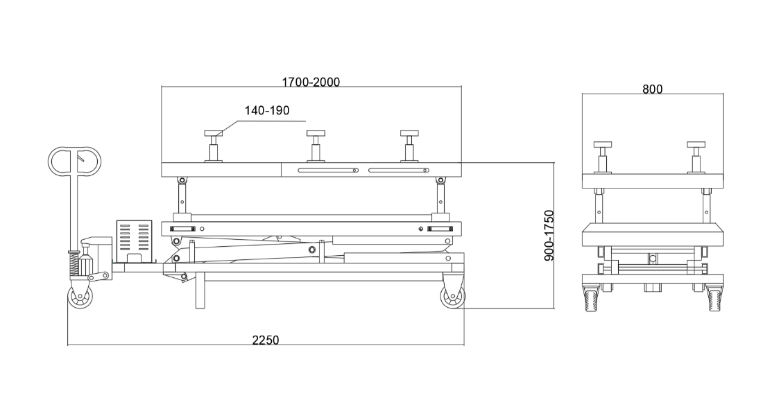 EV Battery Lift ZY-F308