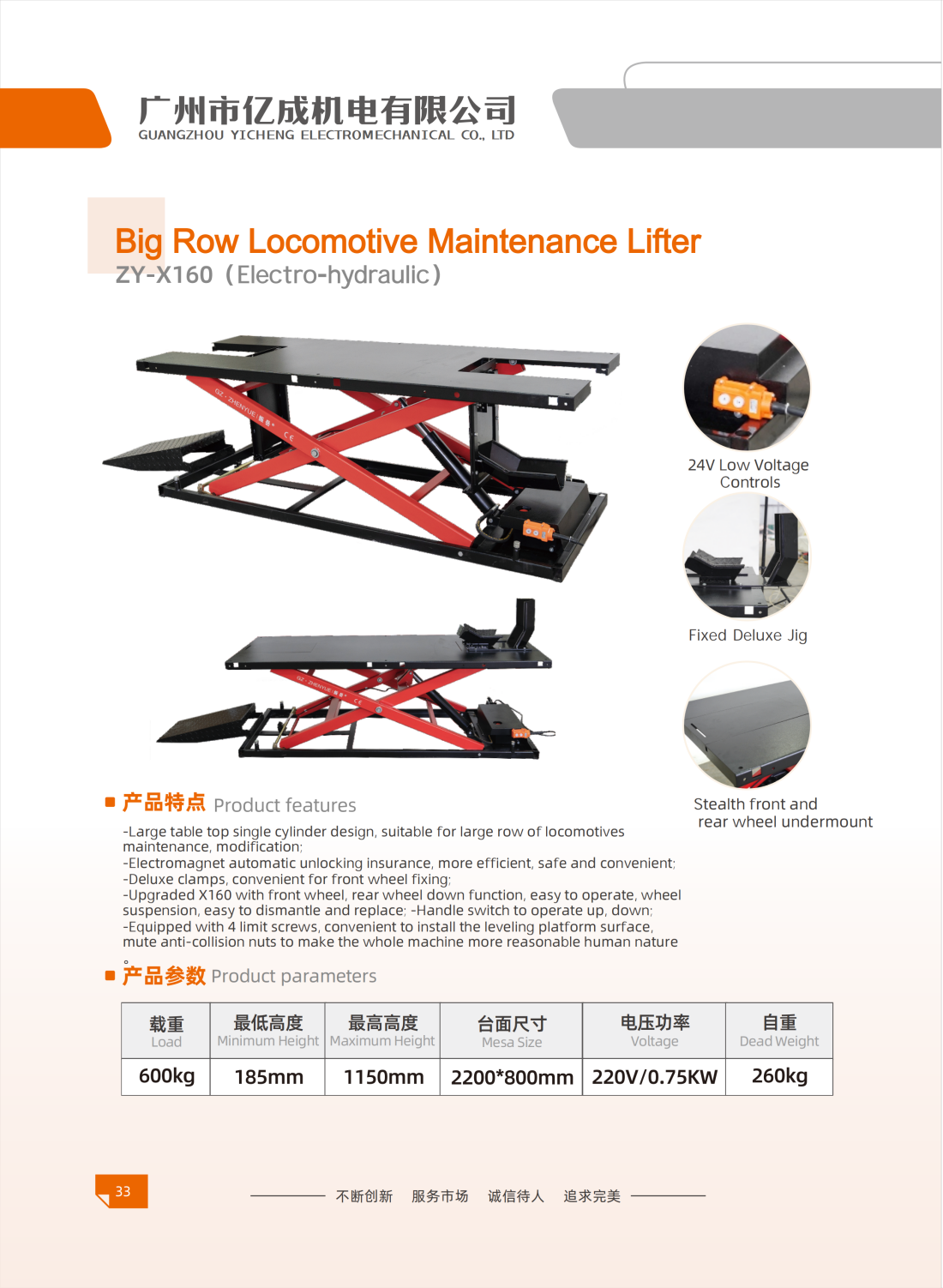 Motorcycle Lift ZY-1100