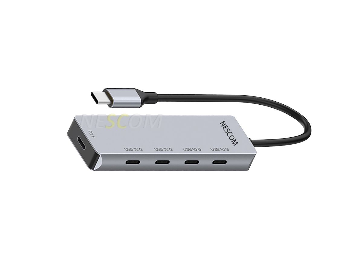 10Gbps aluminum shell Type-C hub