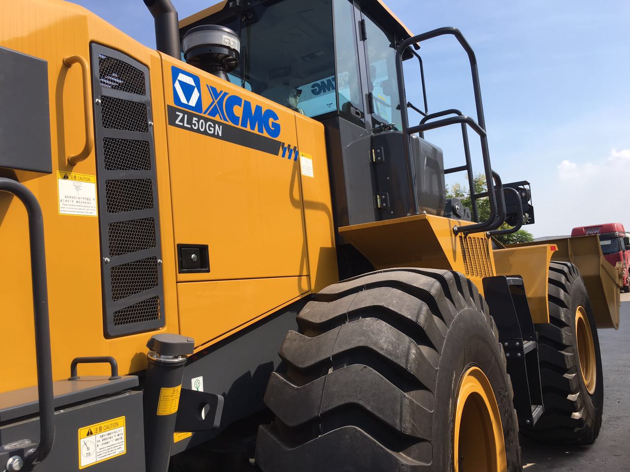 XCMG brand 5 ton ZL50GN wheel loader