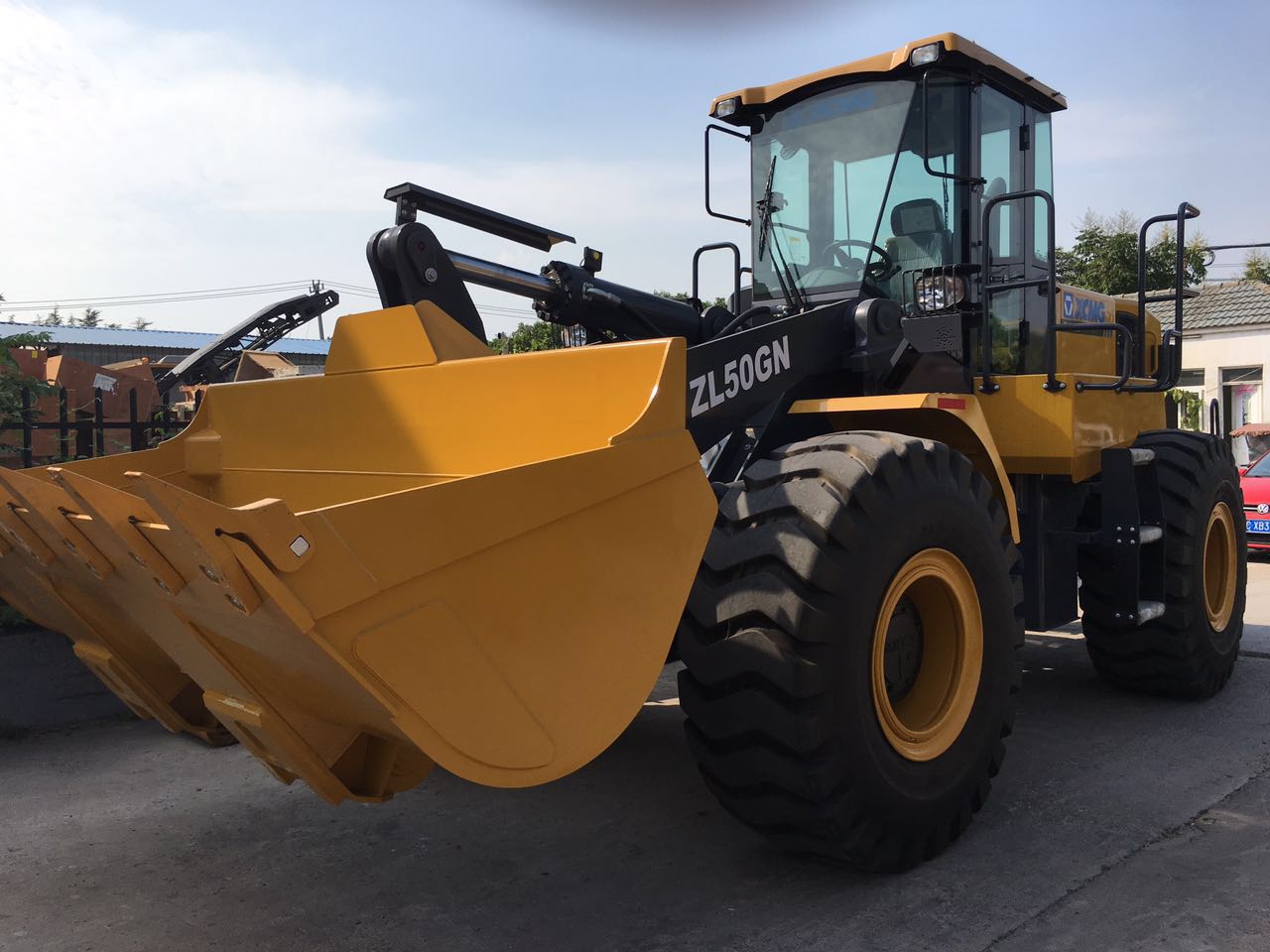 XCMG brand 5 ton ZL50GN wheel loader