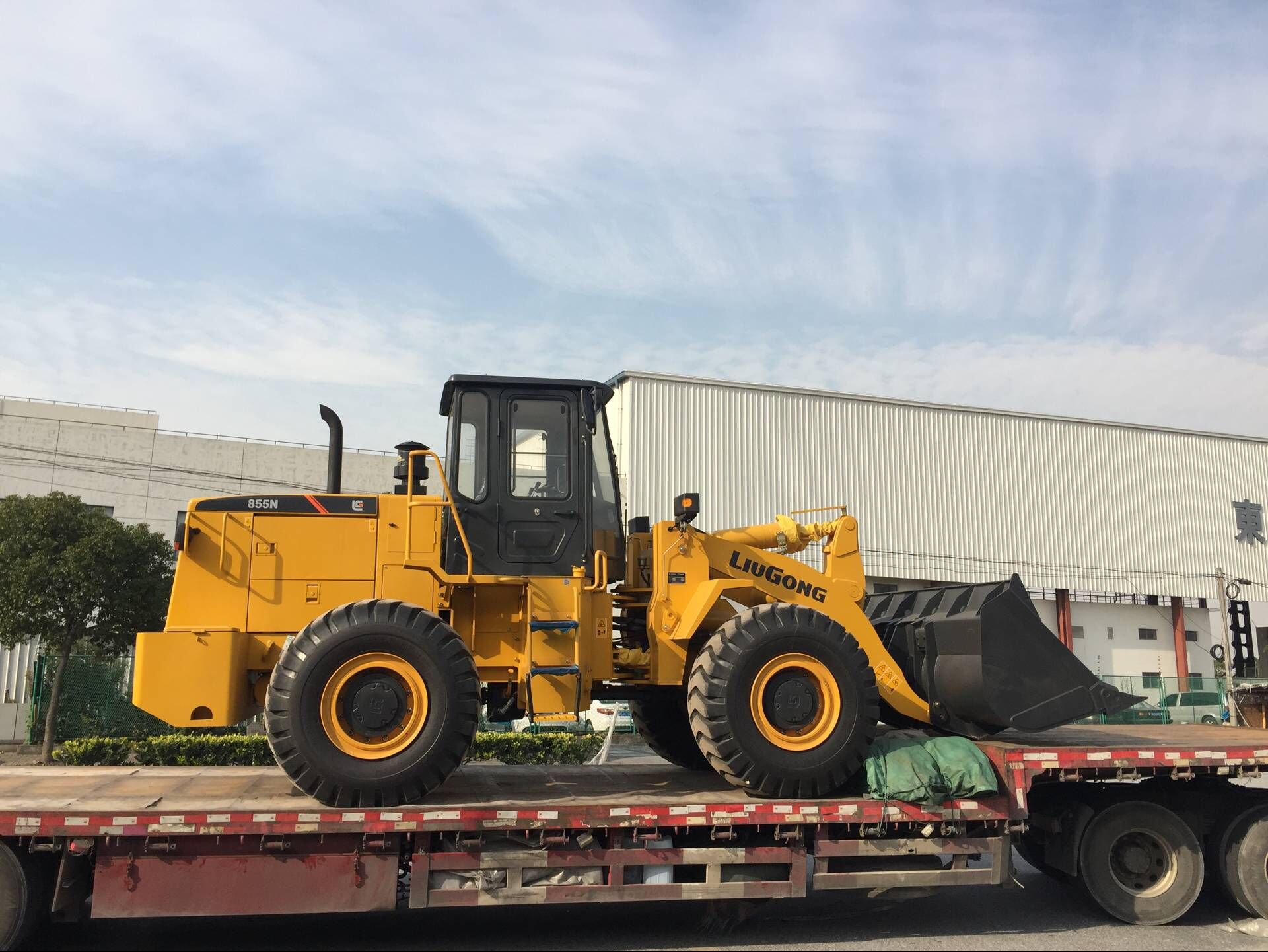 Liugong 5 ton CLG856H new wheel loader