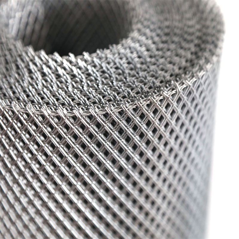 Galvanized expanded metal mesh