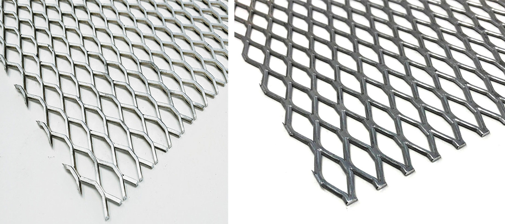 Galvanized expanded metal mesh