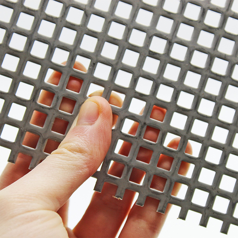 Square Hole Perforated Metal