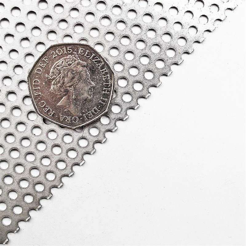 Round Hole Perforated Metal