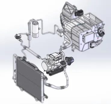 Enthalpy-enhancing Heat-pump System