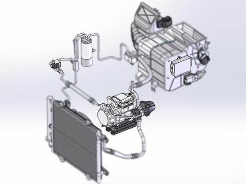 Enthalpy-enhancing Heat-pump System