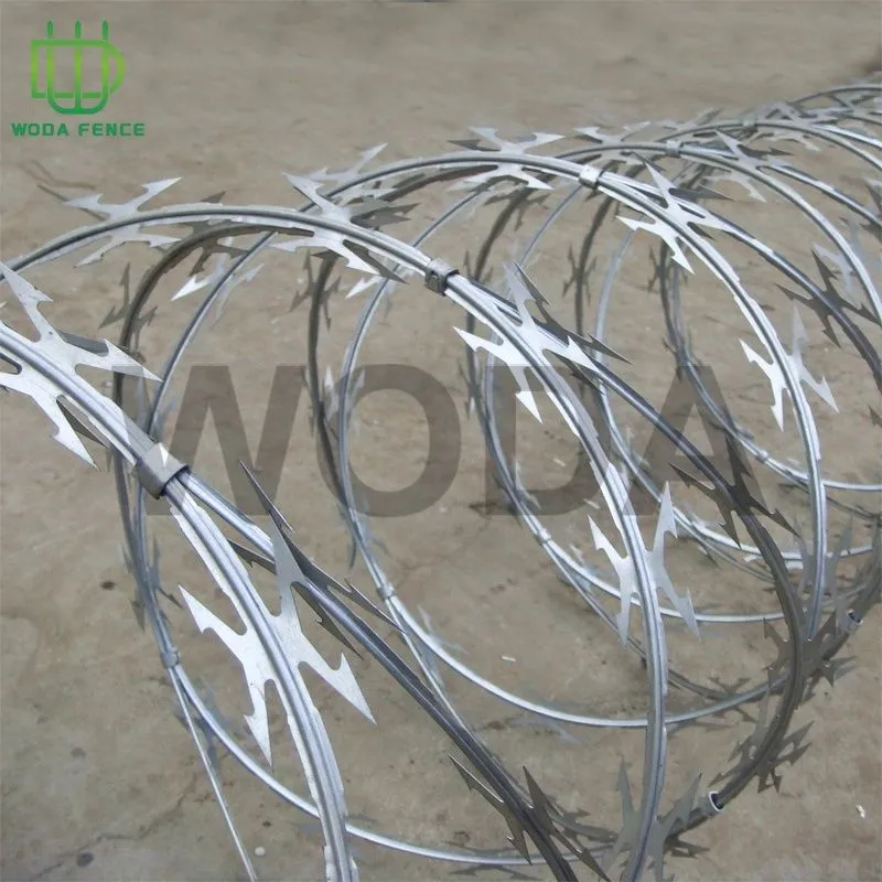 several types of razor wires