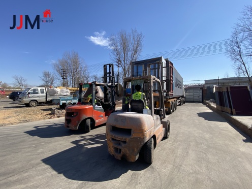JJM Expandable House Successfully Sent to USA