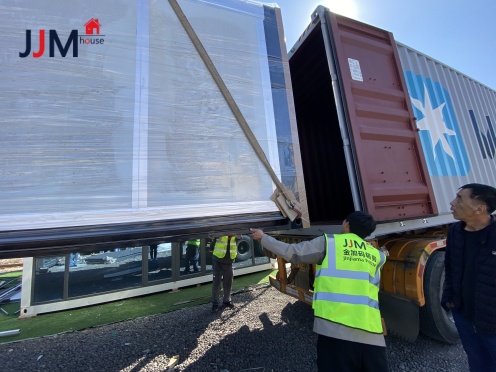 JJM Expandable House Successfully Sent to USA