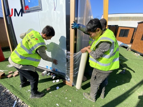 JJM Expandable House Successfully Sent to USA