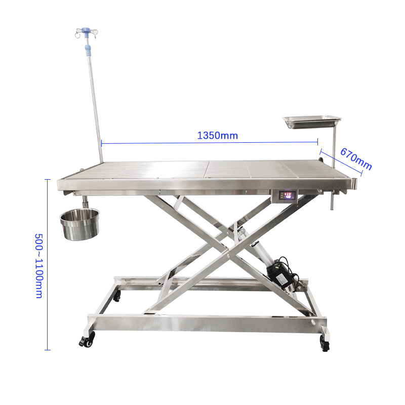 Factory direct pet operating table