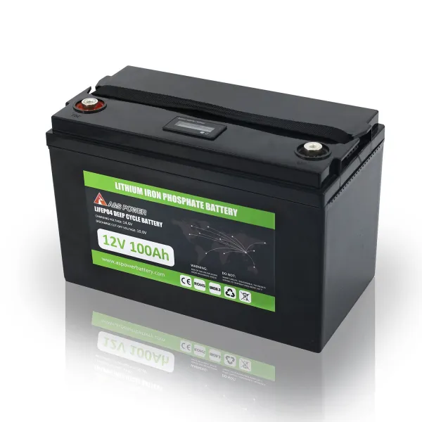 Venta caliente batería recargable LiFePO4 batería 12V 100Ah RV Marine Golf  Cart batería