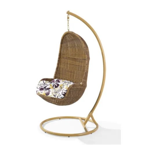Wicker Rocking Spoon outdoor swing chair,hanging chair,outdoor furniture