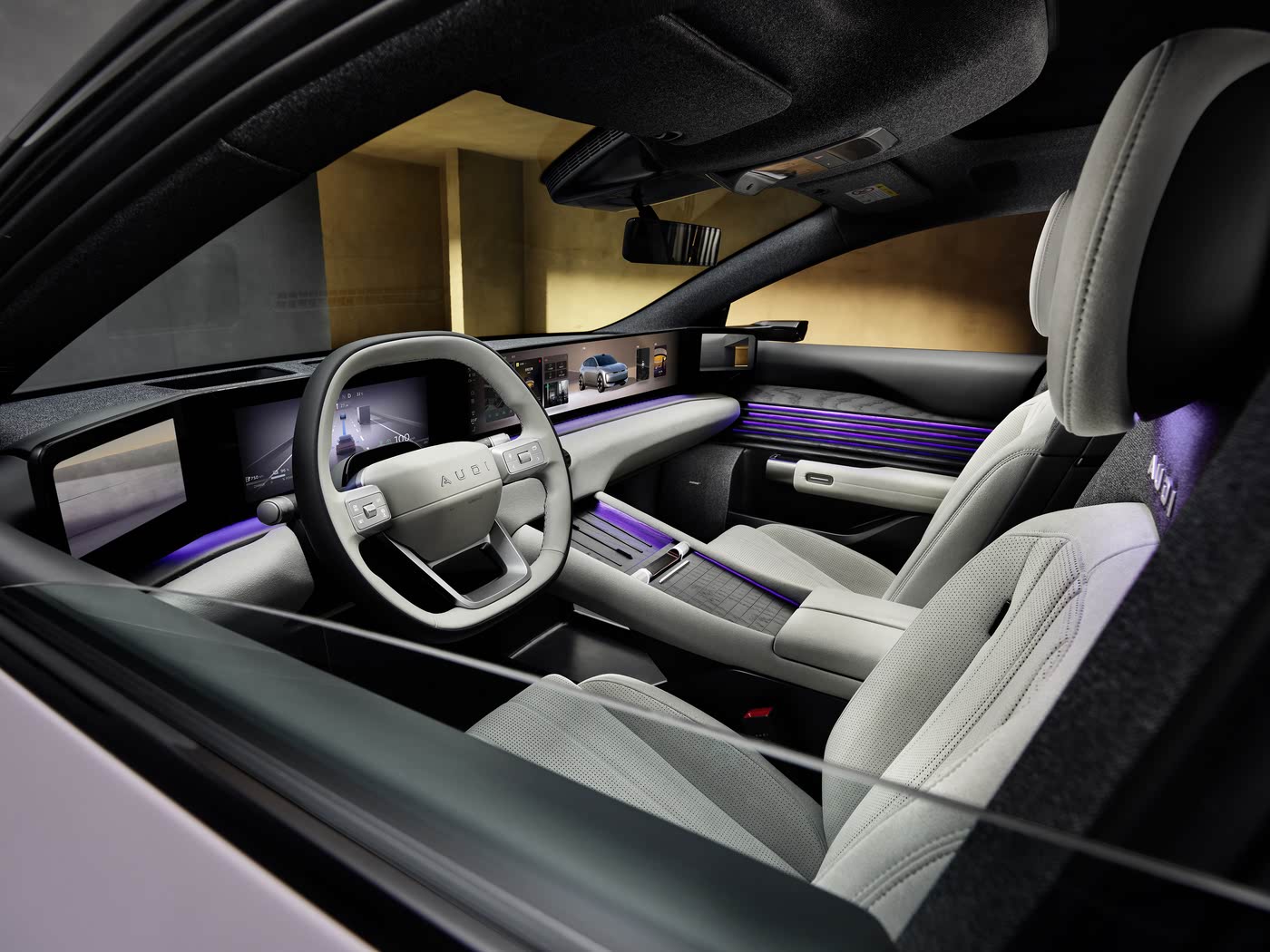 AUDI's first mass-produced car is Coming ! AUDI E5 Sportback makes its global debut