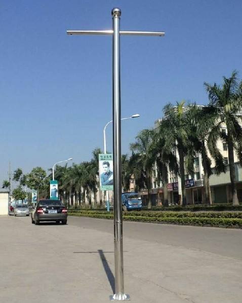 The characteristics of different materials of security camera poles