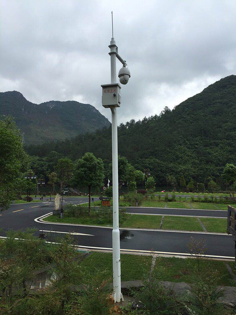 Issues that should be paid attention to when installing security camera poles