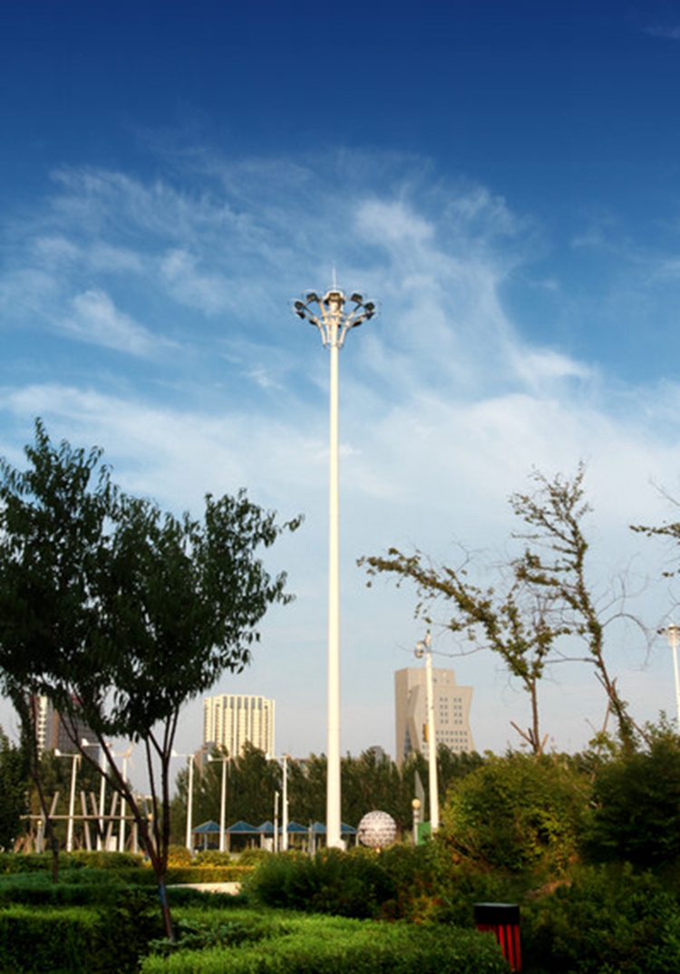 Traditional street light and high mast light