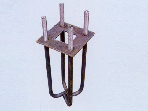 Specifications and models of embedded parts for high mast light poles