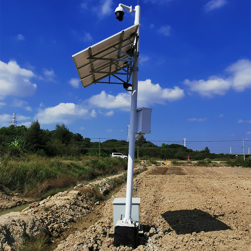 Sturdy Security Camera Poles for Construction Sites