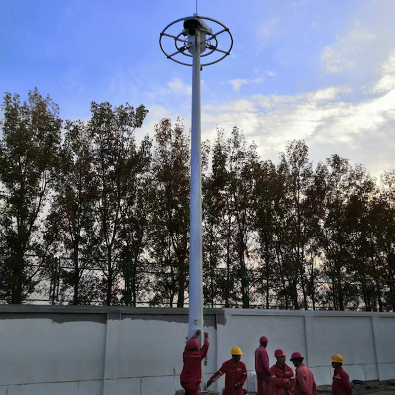 Advantages of automatic lifting security camera poles