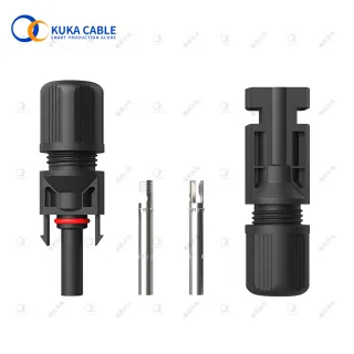 TUV Solar PV Cable Connector Waterproof Solar Wire Connector For Solar Panel System