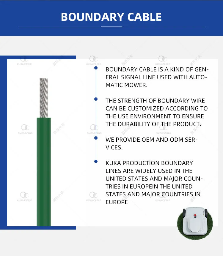 Green Boundary Cable | Garden Boundary Signal Line