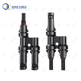 2 in 1 T branch connector  for Solar Panel Parallel Connection