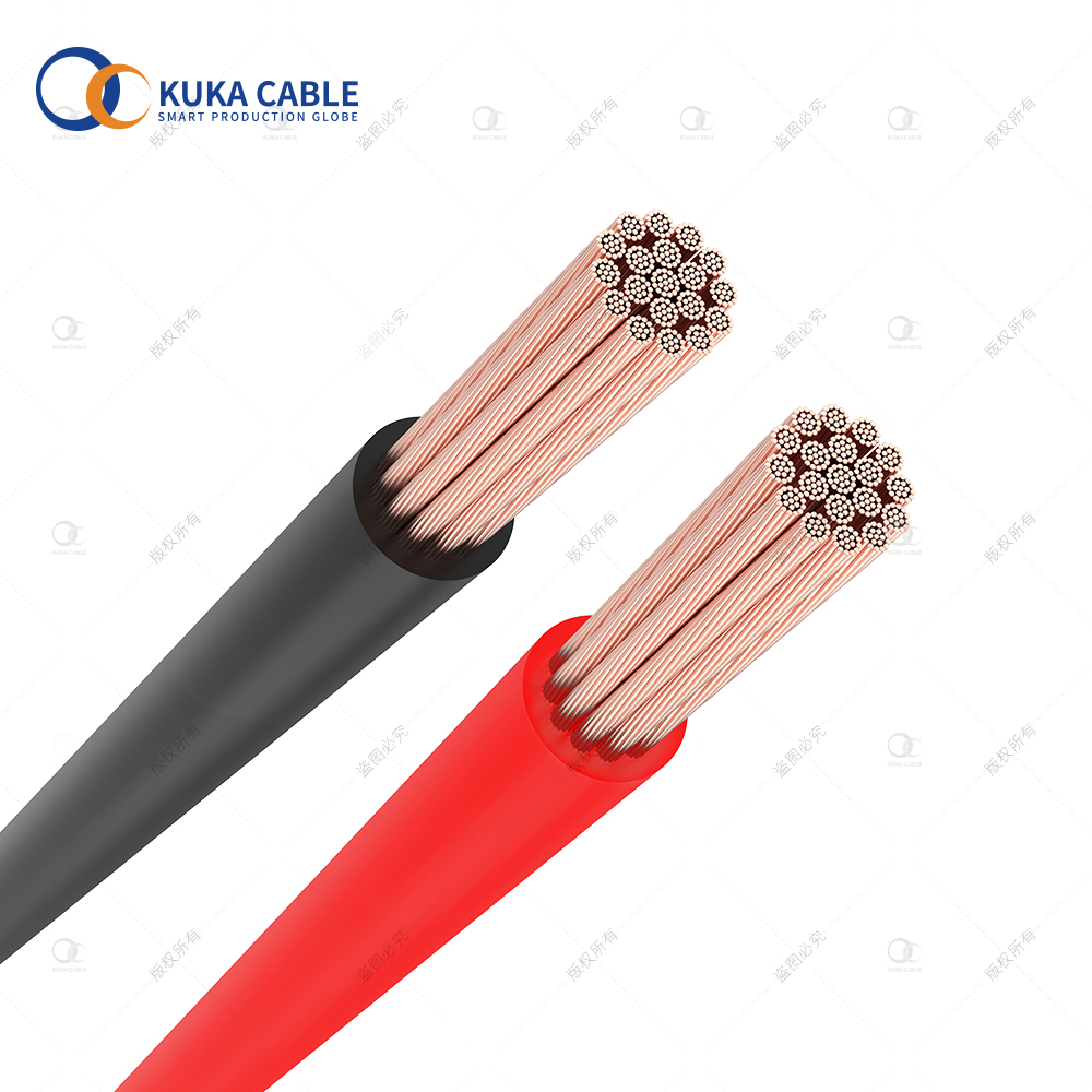 thumbnail image 2 of TEMCo 2/0 Gauge AWG 5 Ft Red Flexible Copper Welding Cable Battery Wire – USA Made 2 of 4
