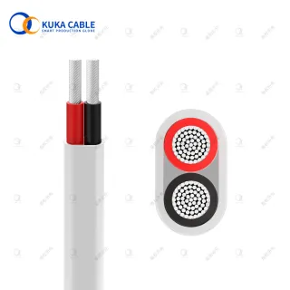 Dual Tinned Copper Boat Wire Flat Marine Duplex Cable