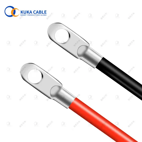 BouGPeng 2 Piezas Cable Batería 50cm Cable Bateria Coche 25mm²