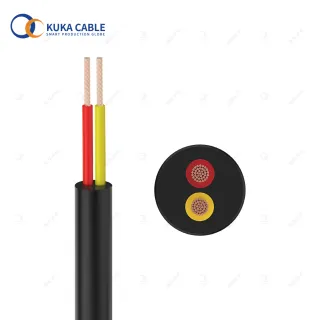 Round Twin Core 0.5 mm2 Thin Wall Auto Cable