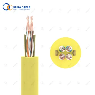 4 pair twisted pair 4*2*26AWG ethernet communication floating cable