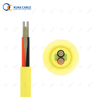 2*28AWG power PE/PUR neutral buoyancy cable in underwater