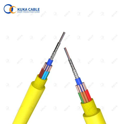ROV hybrid Cable | Optic fiber Cable |10x0.34mm2 Power Cable