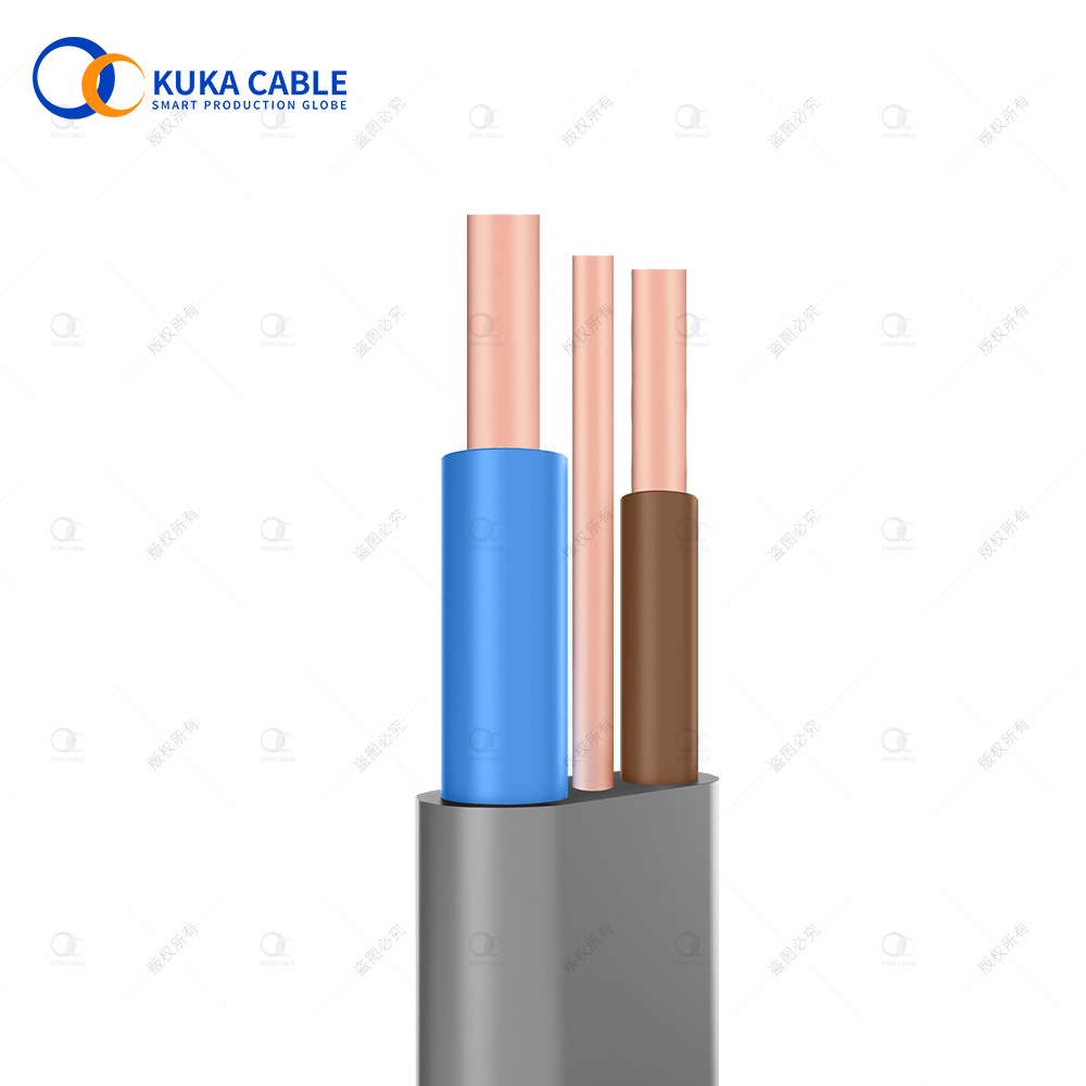50m Twin And Earth Cable 2.5mm² 3 Core - PVC Insulated, Plain Annealed Copper | BASEC Approved